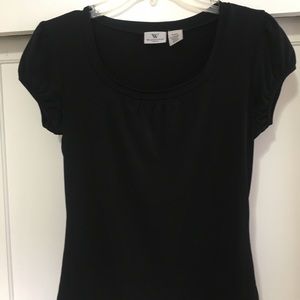 Stretch short sleeve top